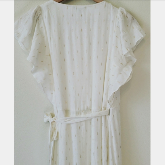 Drew "MAGGIE" High Low Midi Wrap Dress - Picture 7 of 9